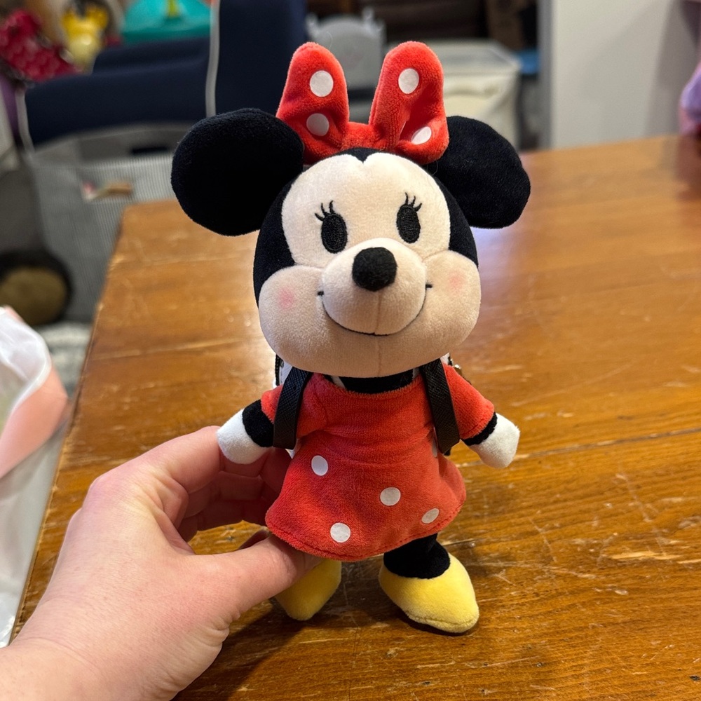 Minnie Mouse Disney nuiMOs Plush with backpack and Disney sweatshirt